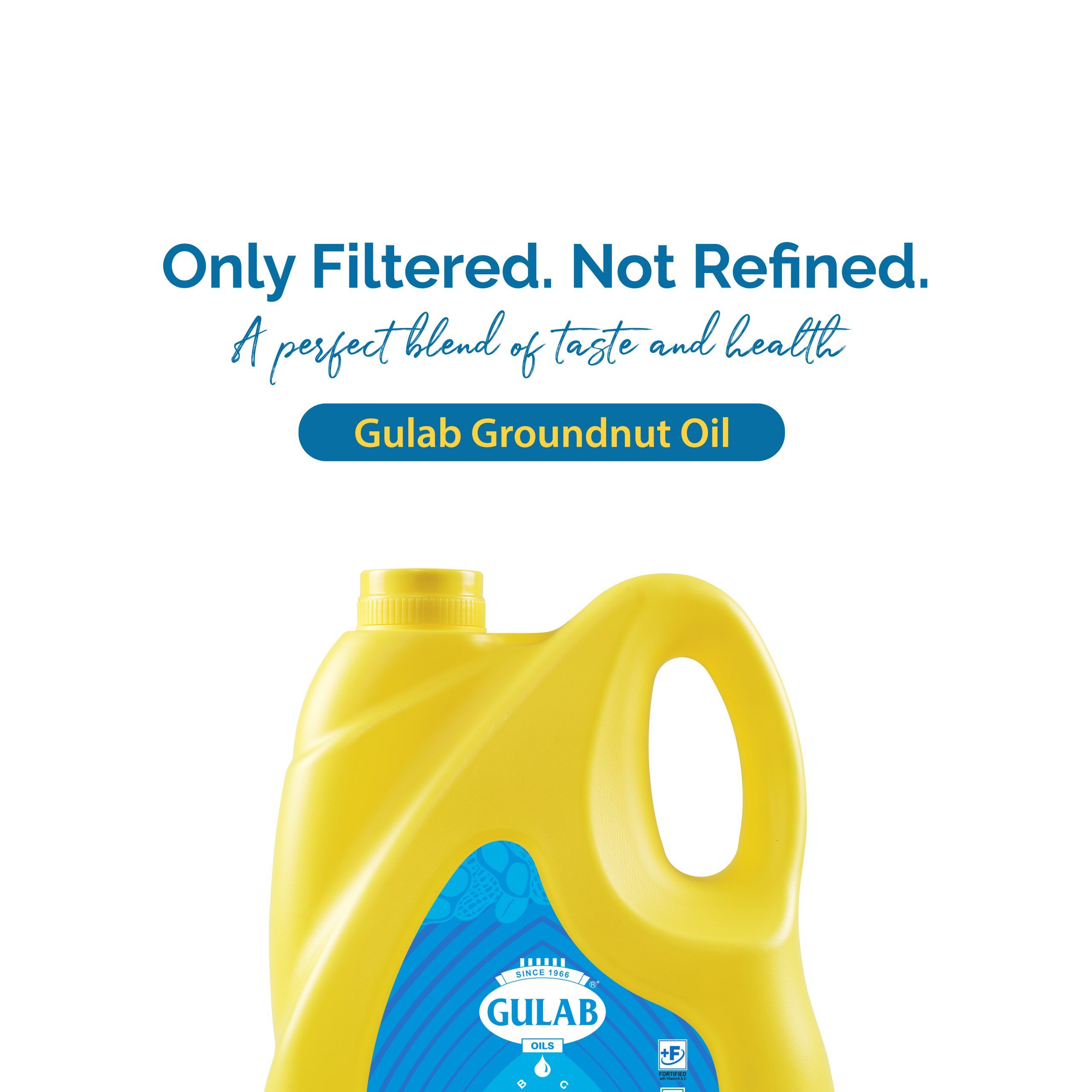 only filtered gulab groundnut oil