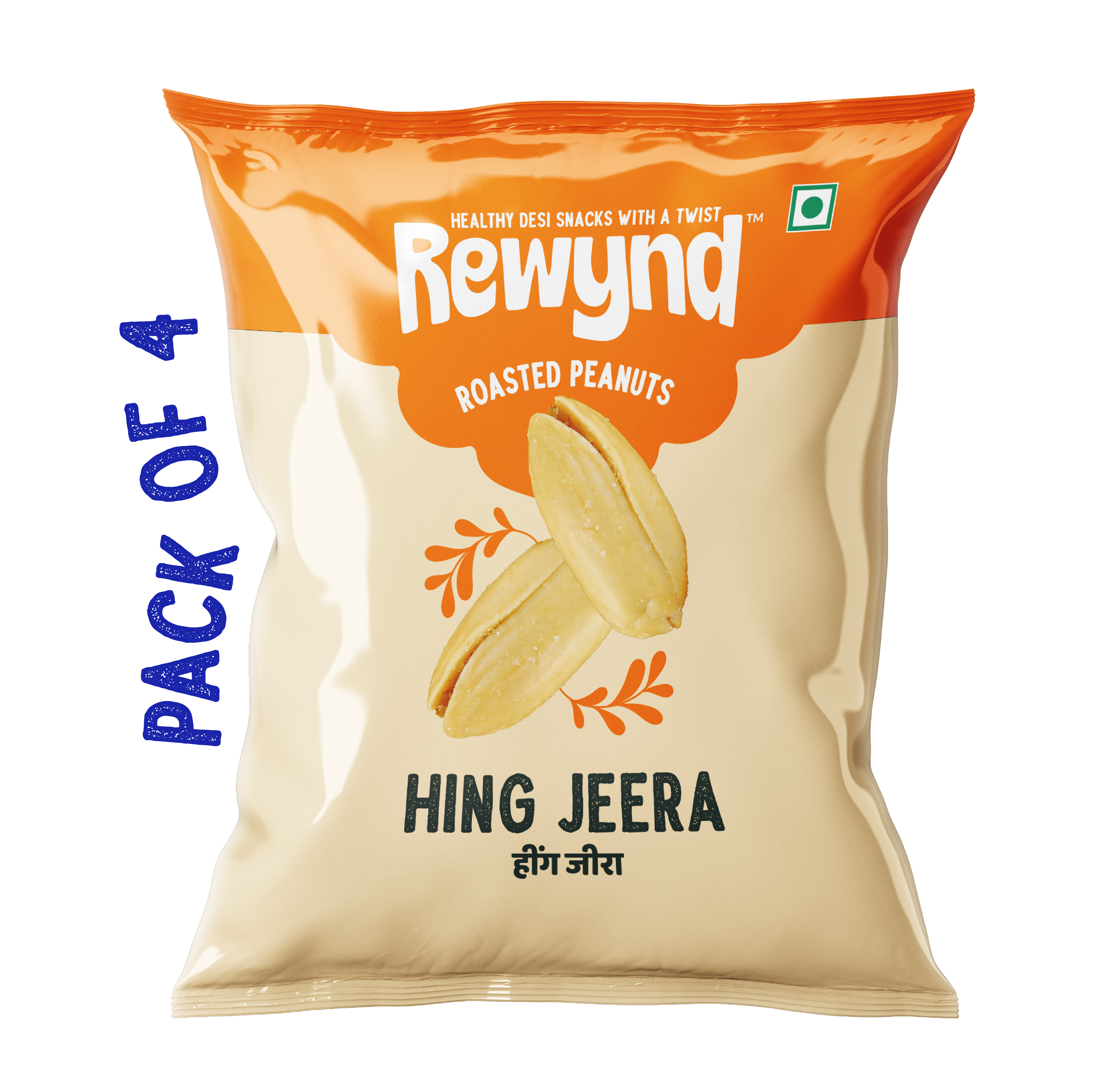 hing jeera flavored roasted peanuts