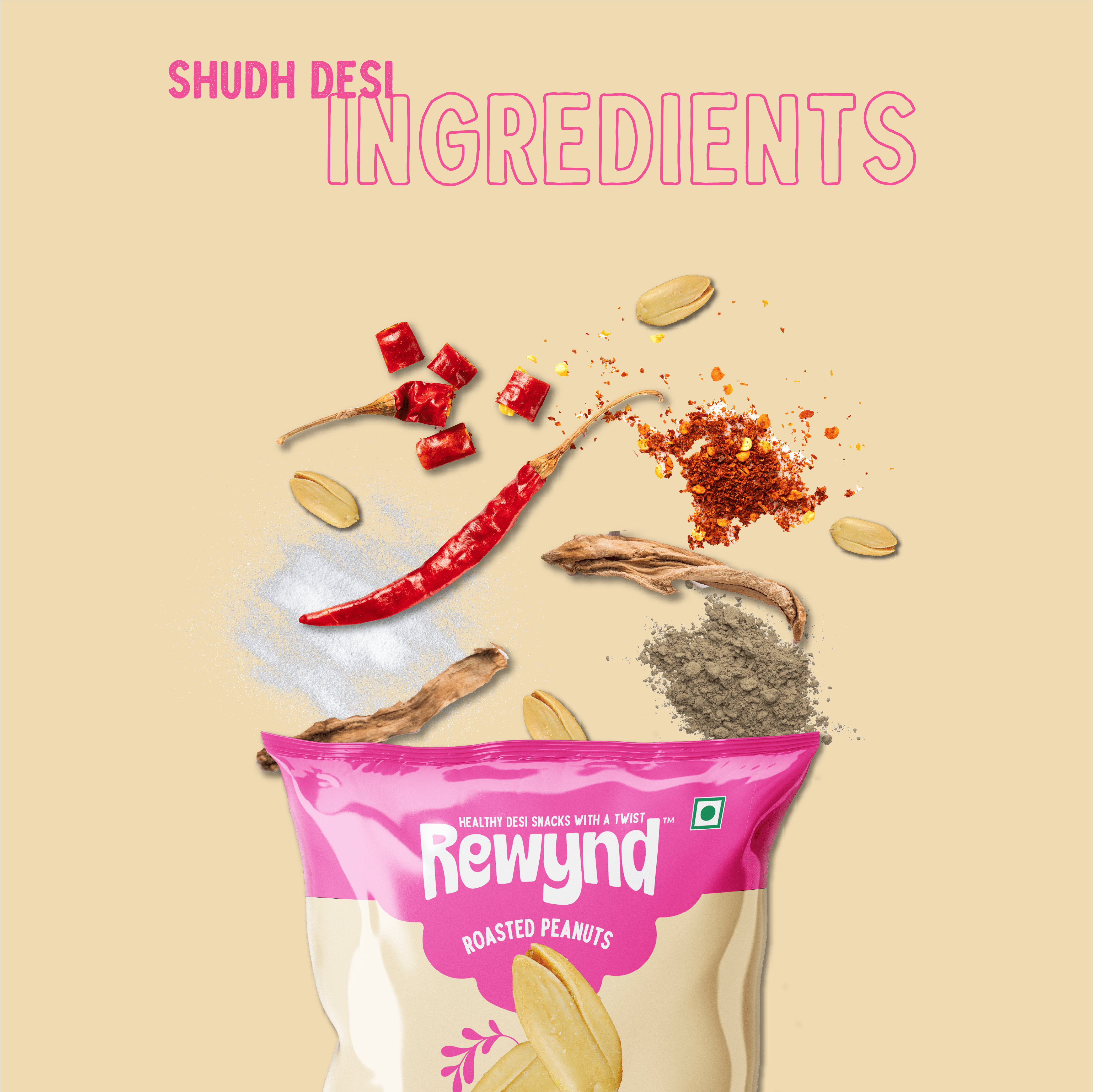 Spicy Masala Peanut - 140gm (Pack of 4)