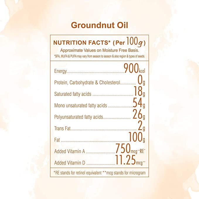 Cold Pressed Groundnut Oil - 200ml