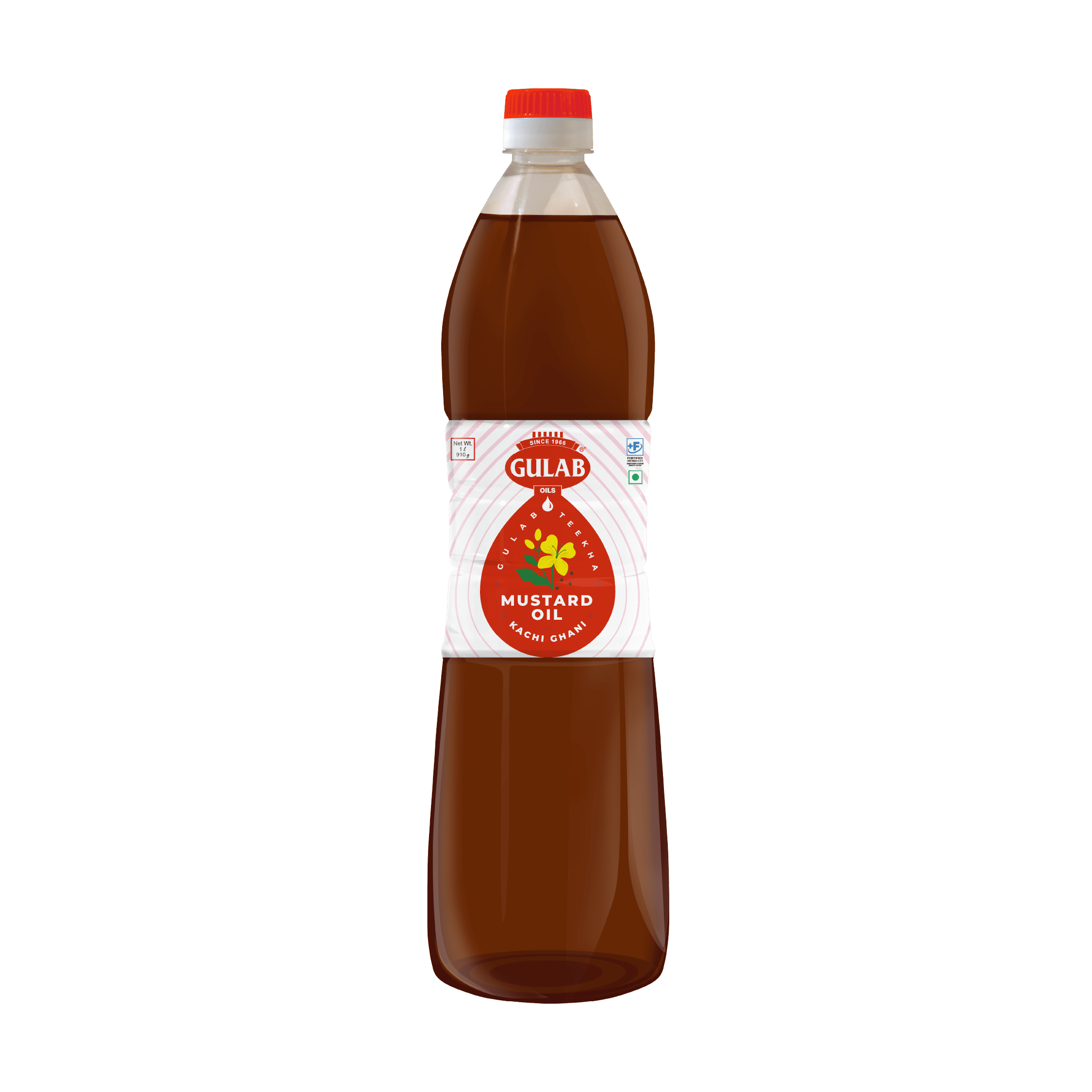 Teekha Mustard Oil Bottle - 1L