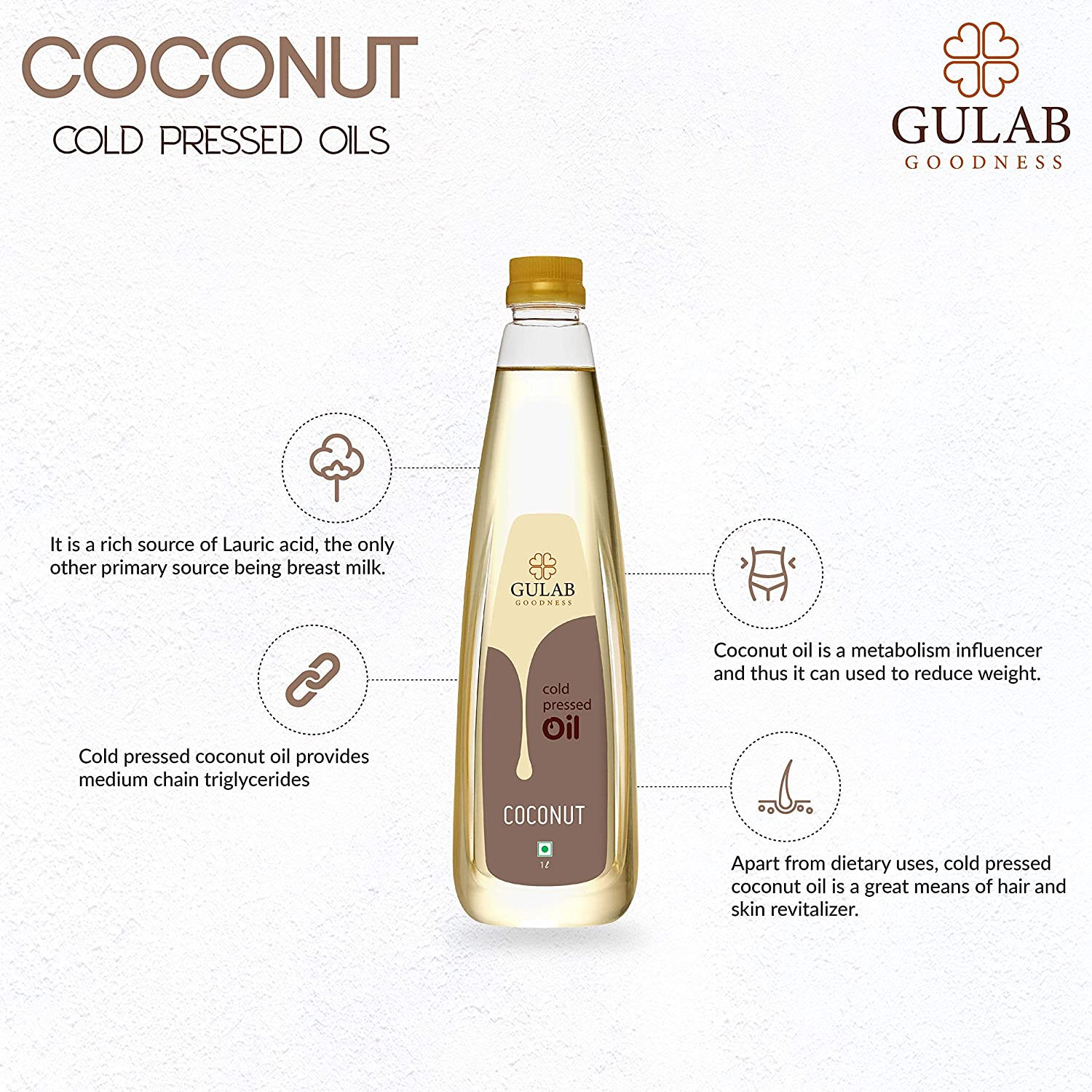 Cold Pressed Edible Coconut Oil