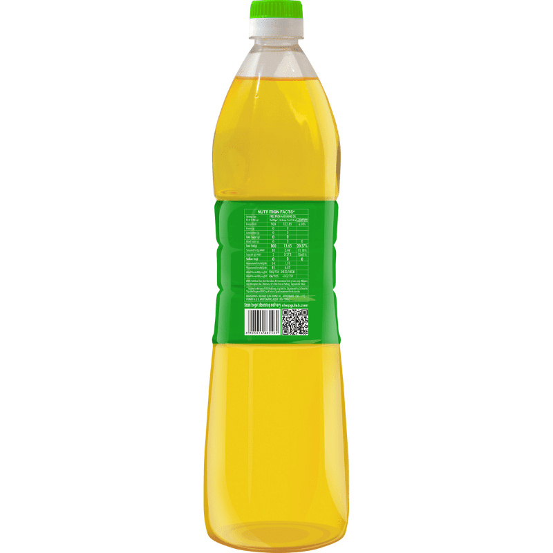 Refined Sunflower Oil Bottle - 1L