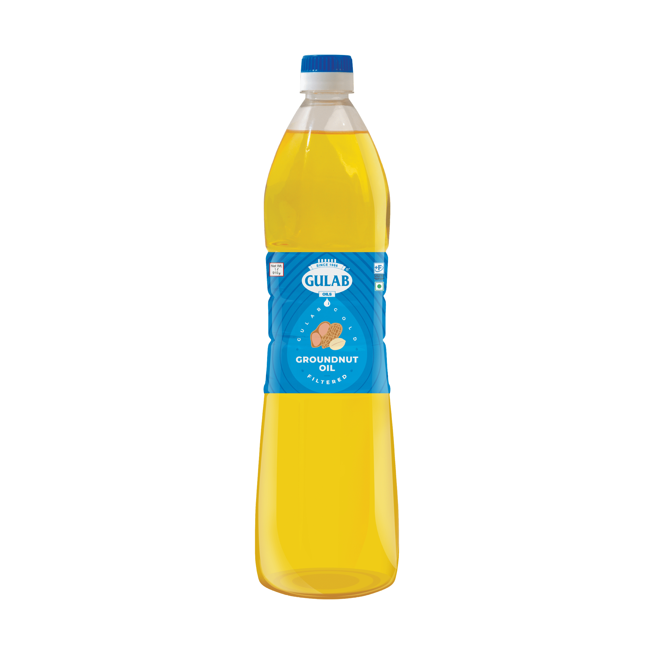 Filtered Groundnut Oil Bottle - 1L