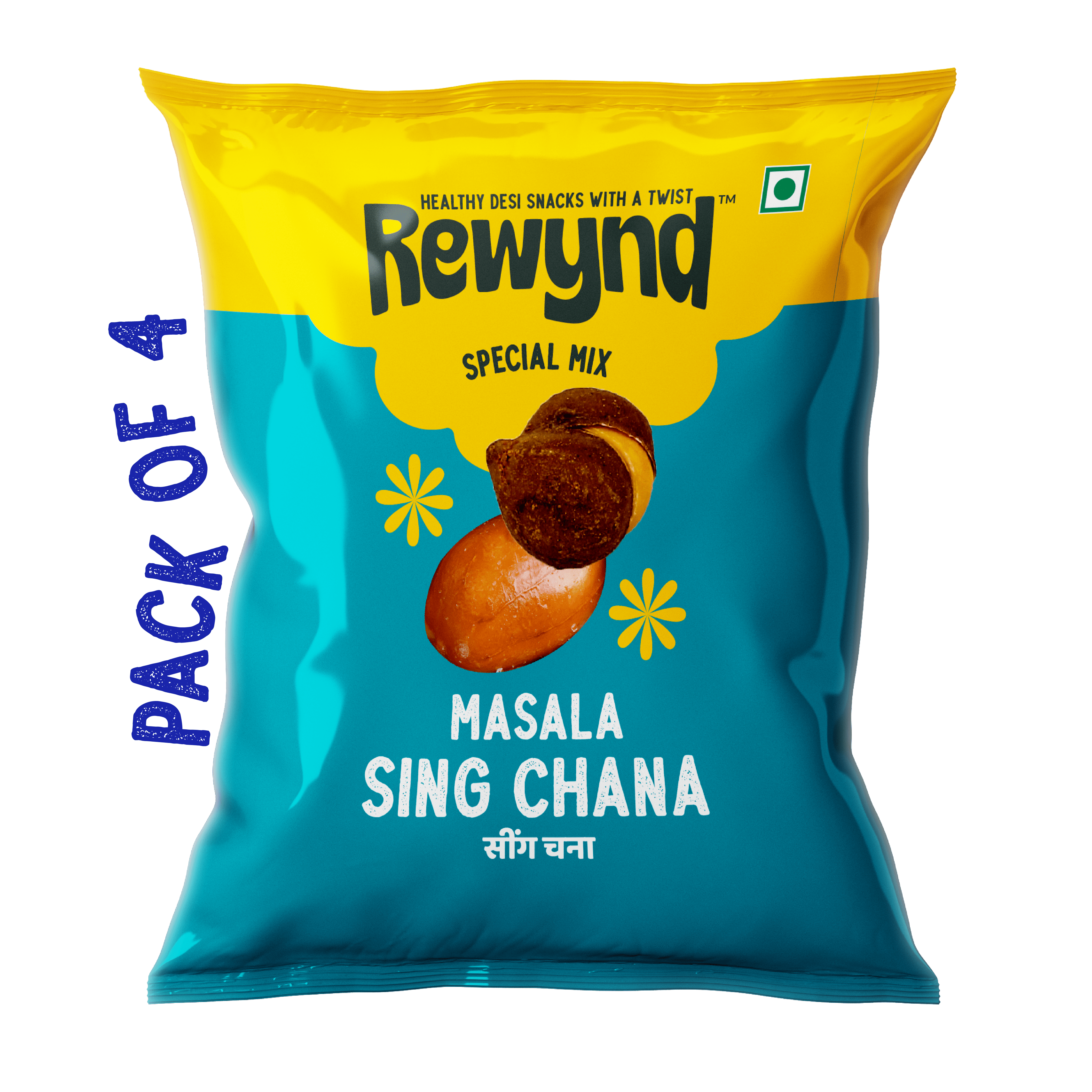 Flavoured Sing-Chana Mix - 150gm (Pack of 4)