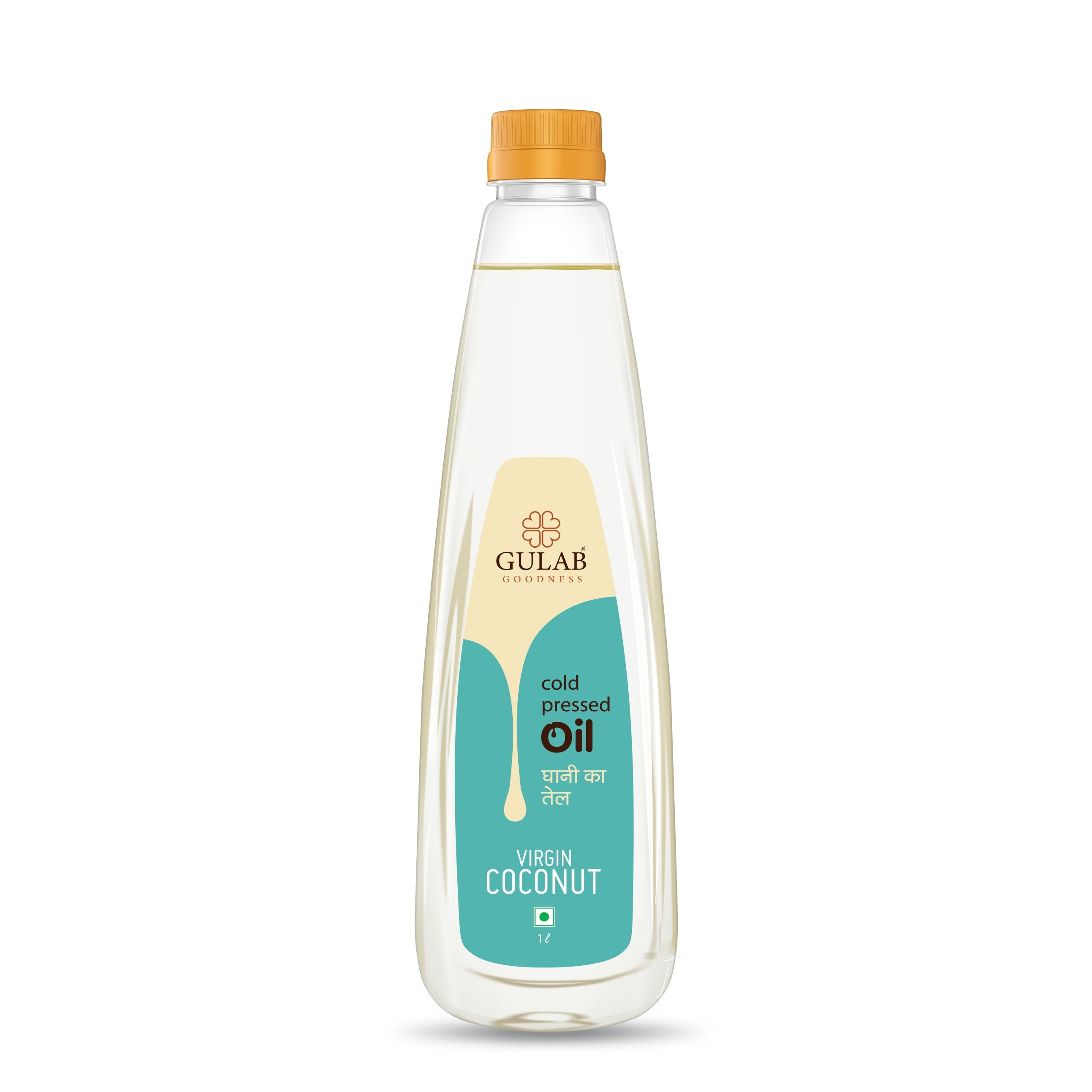 virgin coconut cold pressed oil 1ltr bottle