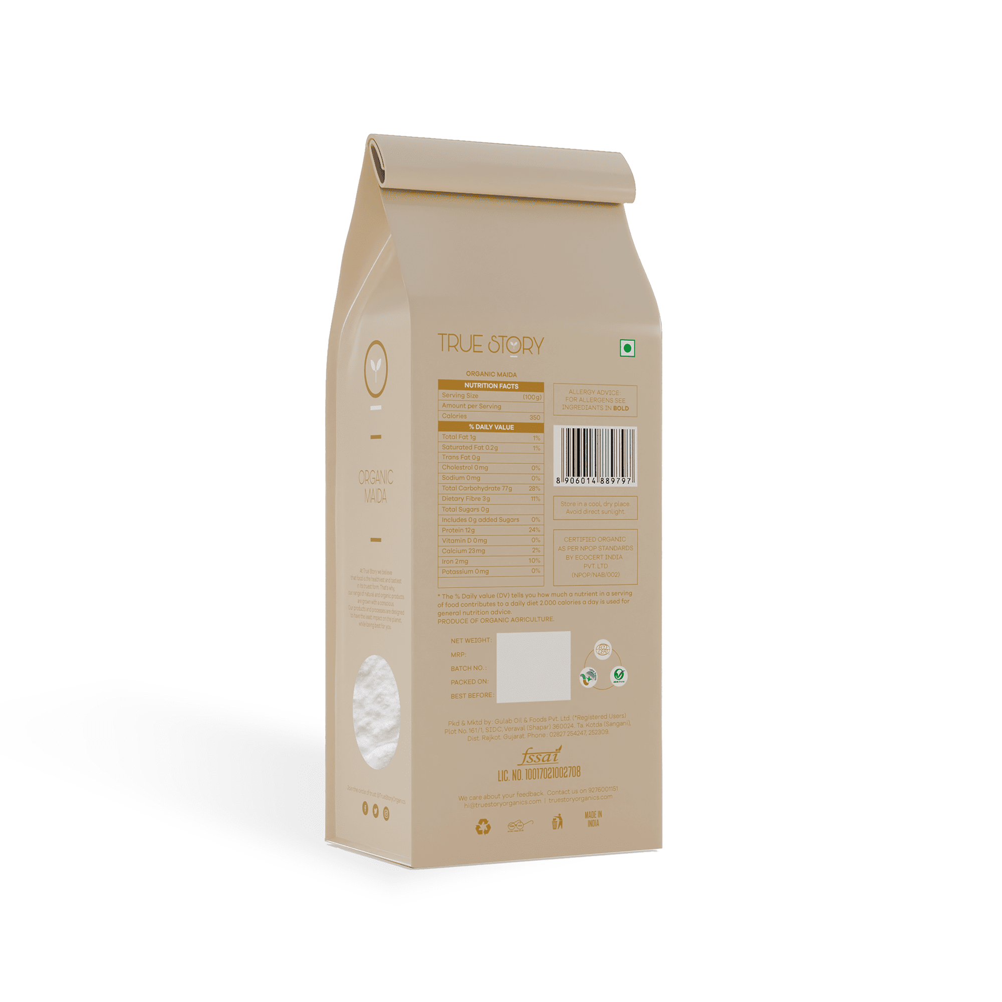 Organic Maida - 1Kg