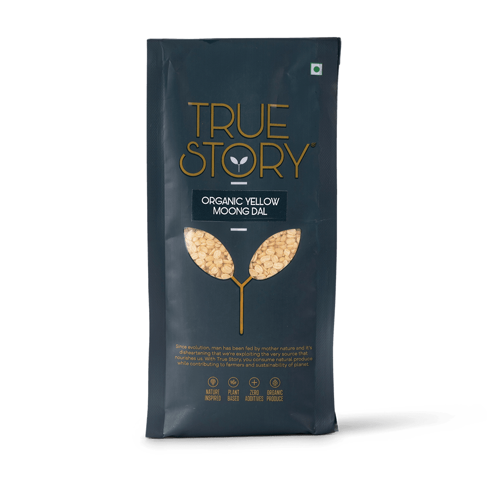 Organic Yellow Moong Dal - 500g